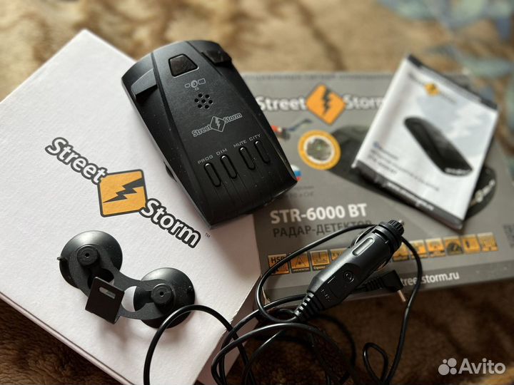 Радар-детектор Street storm str-6000 bt
