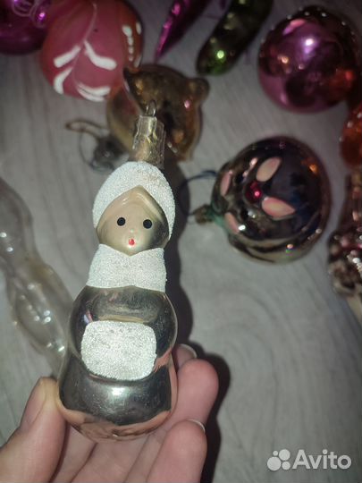 Елочные игрушки СССР советские