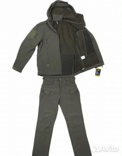 Тактический костюм осенний softshell