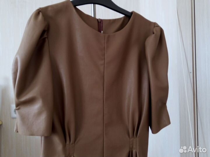 Платье кожаное 42 размер