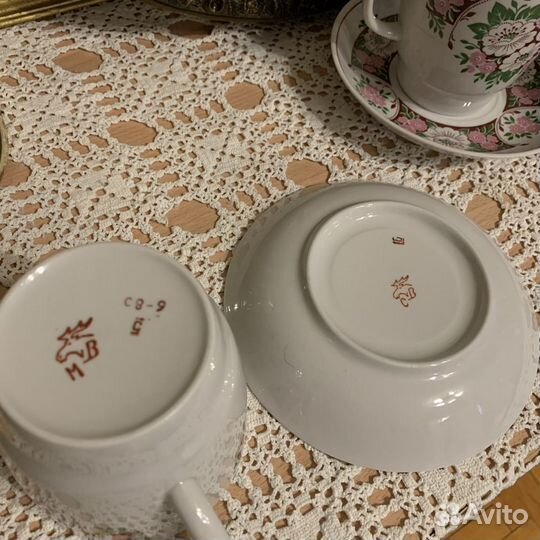 Чайные кружки фарфор Вербилки