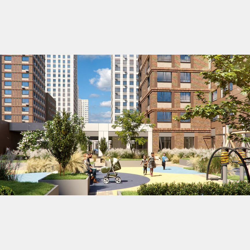 1-к. квартира, 42,7 м², 23/25 эт.