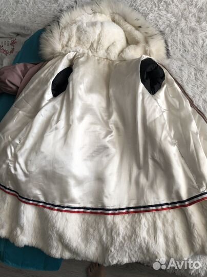 Парка с натуральным мехом