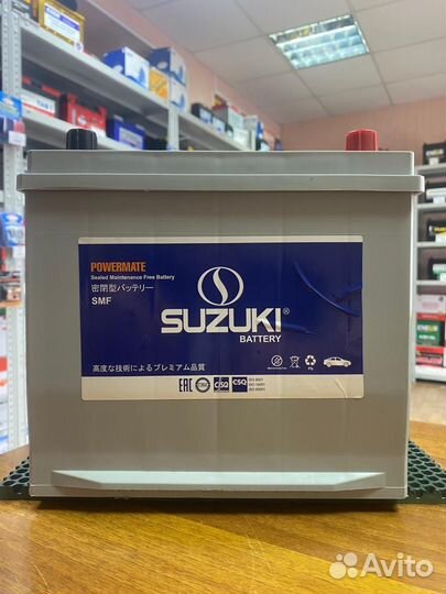 Аккумулятор 60 Ач на Сузуки Ниссан Тойоту