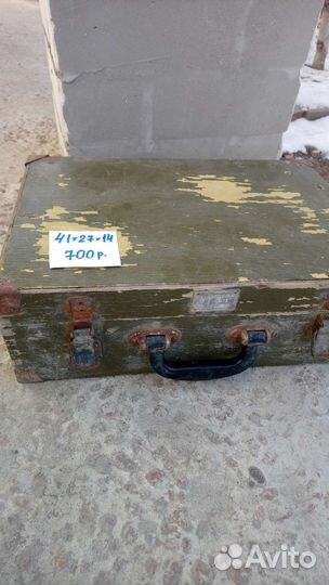 Военные ящички деревянные и металлические СССР