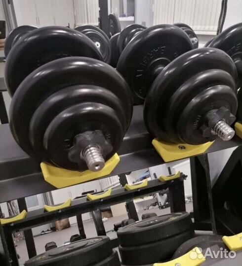 Гантели разборные