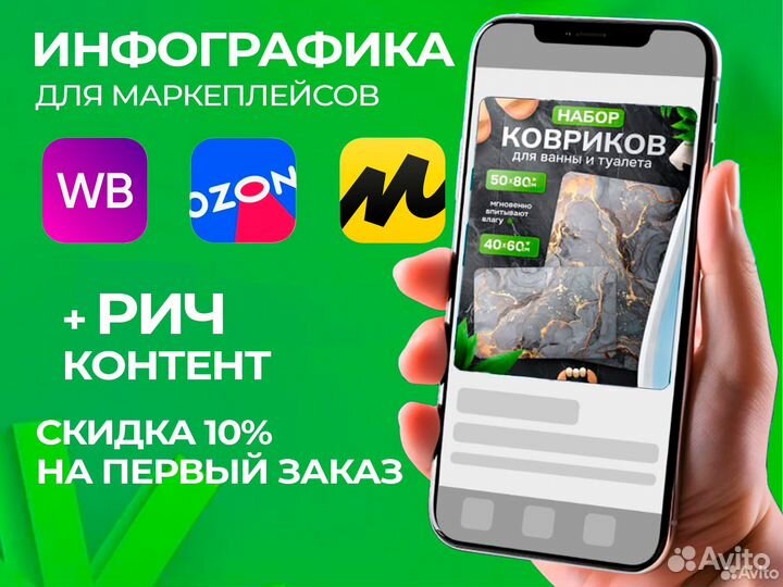 Инфографика для маркетплейсов wildberries ozon