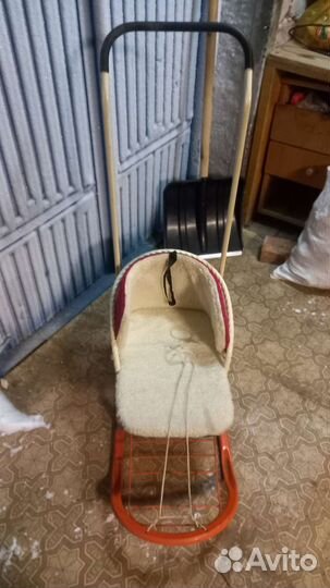 Детские зимние санки