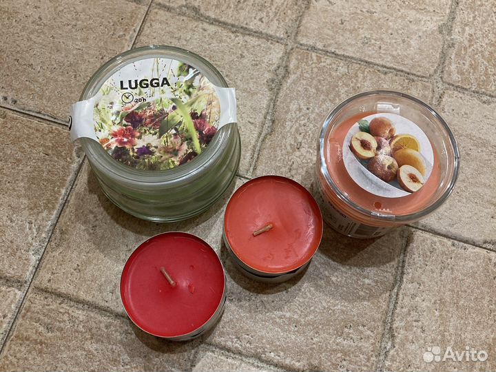 Ароматизированные свечи Икея