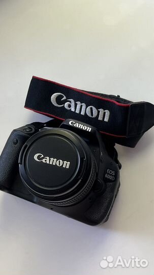 Зеркальный фотоаппарат canon 600d