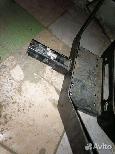 Площадка для переносной лебёдки для автомобиля