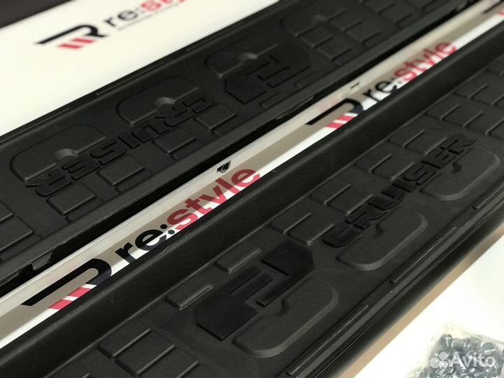 Подножки Toyota FJ Cruiser 06-18г