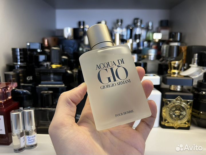 Отливанты Acqua Di Gio + Profondo + Profumo ориг