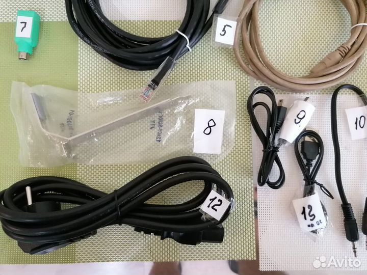 Кабели, провода, шнуры, переходники для компьютера