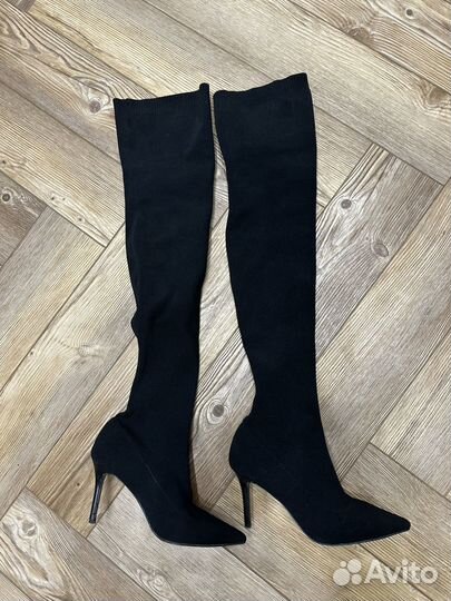 Сапоги чулки mango