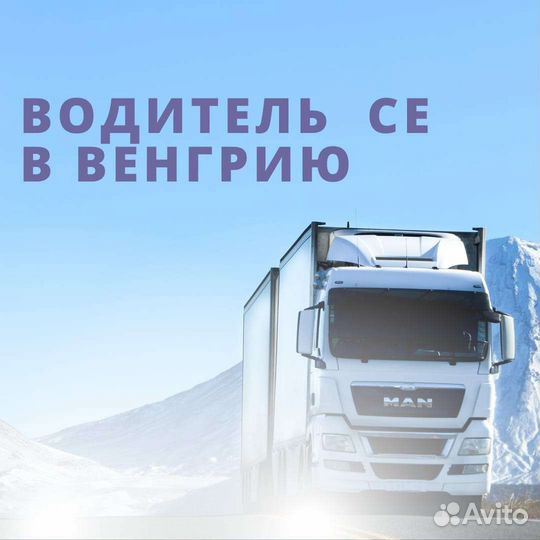 Водитель категории С, Е в Венгрию