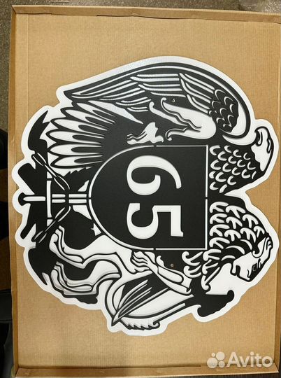 Адресная табличка из металла