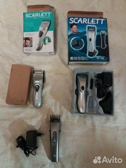 Машинки для стрижки scarlett Разные мод