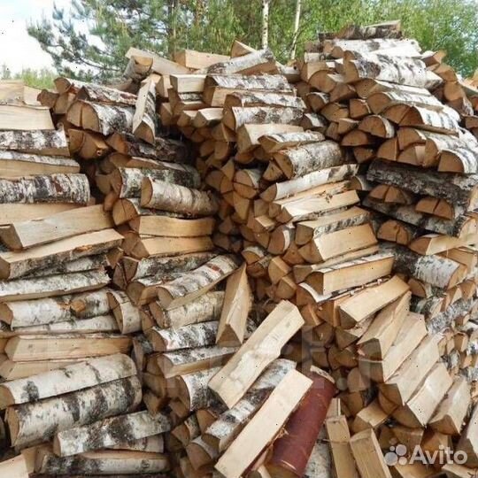 Дрова колотые