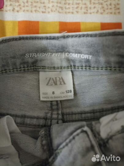 Джинсовые шорты Zara 128