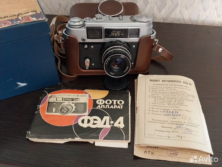 Фотоаппарат фэд 4