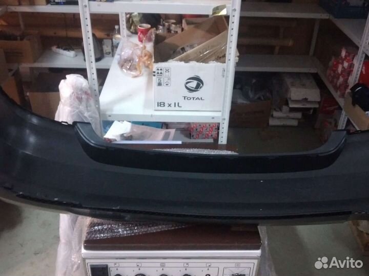 Бампер задний Volkswagen Polo седан 2014-2020