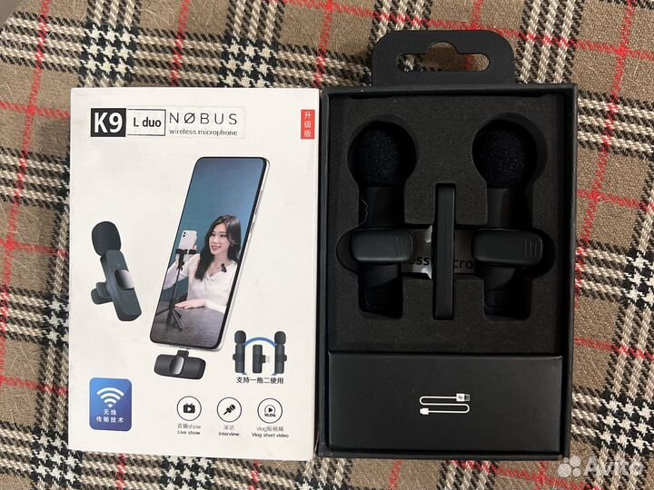 Петличный микрофон nobus K9l