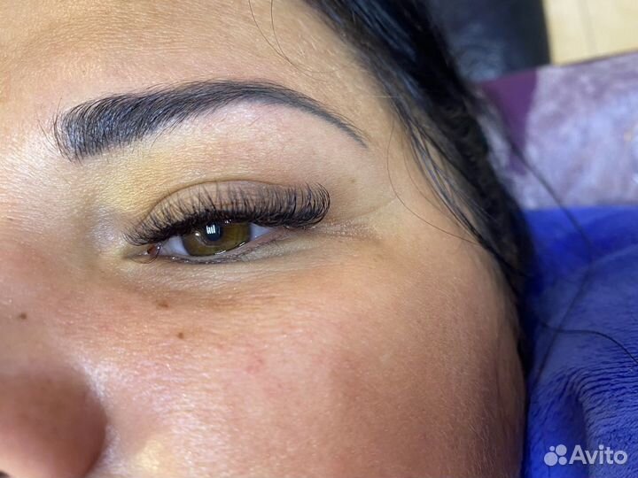 Наращивание ресниц на дому