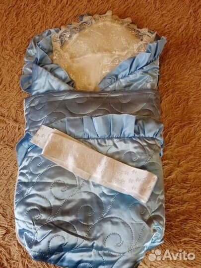 Зимний конверт. Конверт на выписку