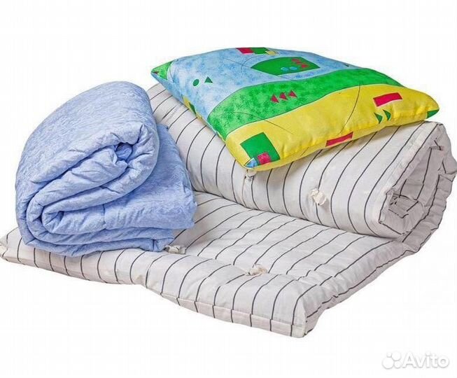 Матрас(тик) подушка одеяло