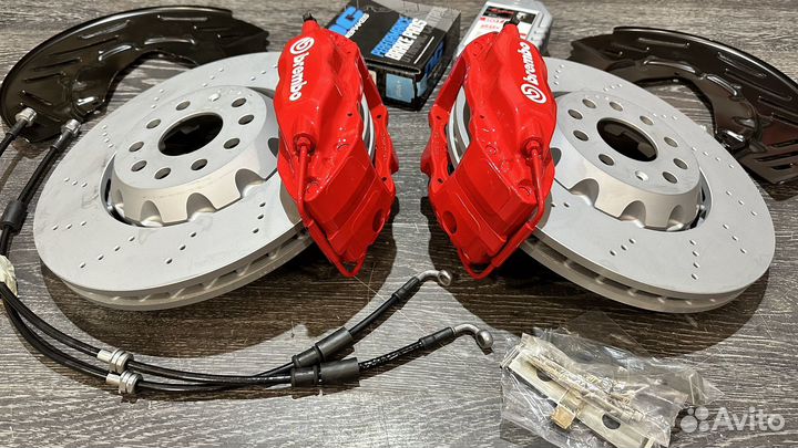 Тормозной кит Brembo 340/30 tiguan II kodiaq Q3