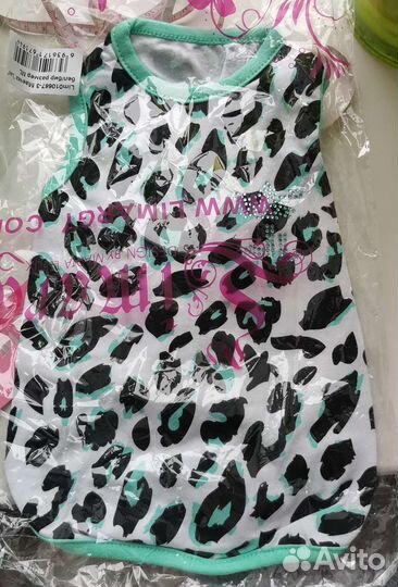 Майки для животных