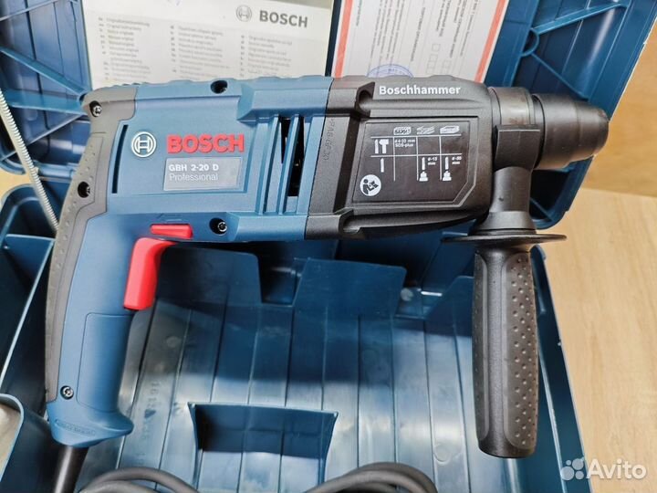 Новый Перфоратор Bosch gbh 2-20d