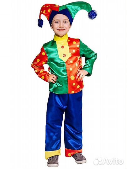 Новогодний костюм петрушки