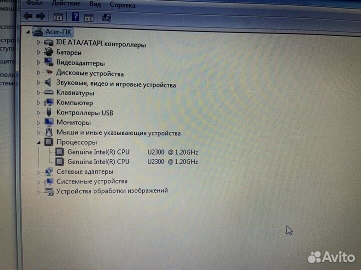 Нетбук acer aspire one AO752-238K