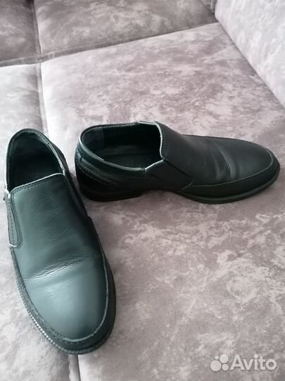 Коженные туфли для мальчика 32разм