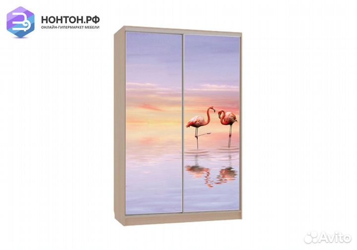 Шкаф-купе Гранд 7-600 19 дуб млечный