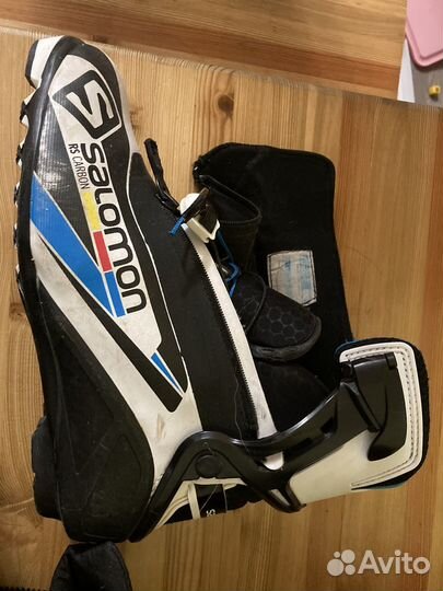 Лыжные ботинки коньковые salomon