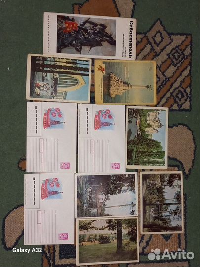 Открытки и почтовые конверты СССР