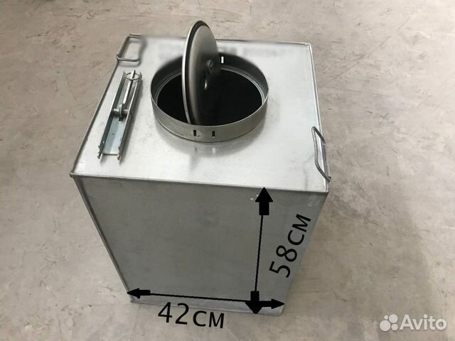 Бак оцинкованный 100л для бани и воды купить в Челябинске | Товары для ...