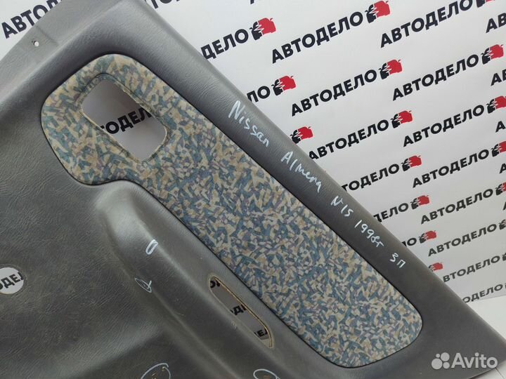 Обшивка двери задняя правая Nissan Almera N15