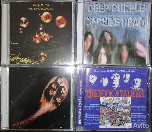 Deep Purple, CD, Сд диски