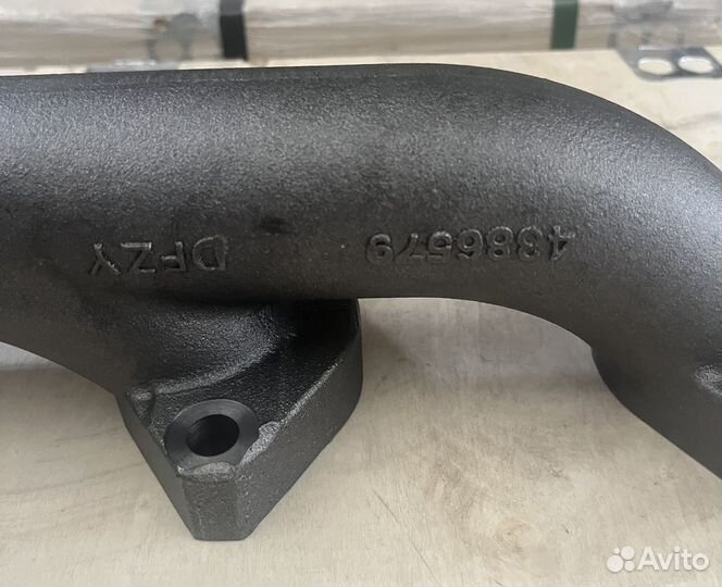 Выпускной коллектор Cummins ISX 15 без егр