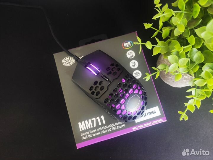 Игровая мышь Cooler Master MM711 Black