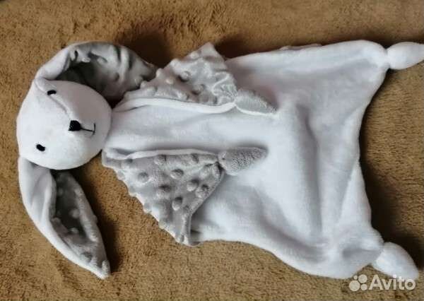 Зайка засыпайка - сплюшка игрушка 0+