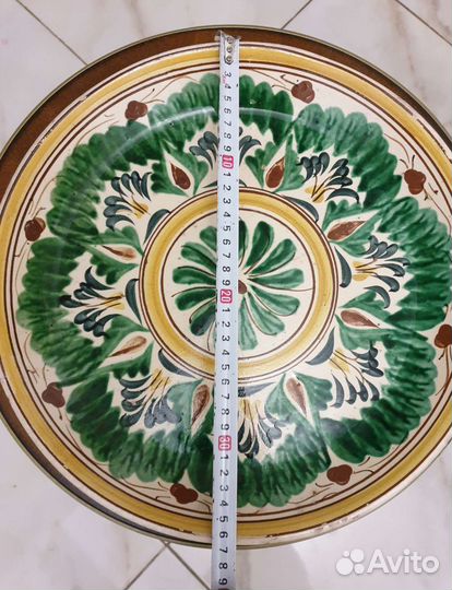 Блюдо, ручная работа