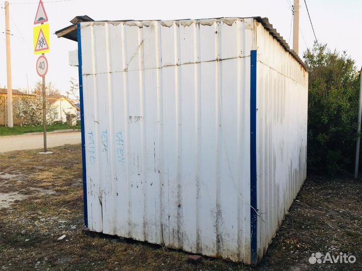 Металлический гараж бу