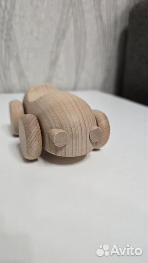 Liewood. Машинка новая. Дерево. Игрушка - декор