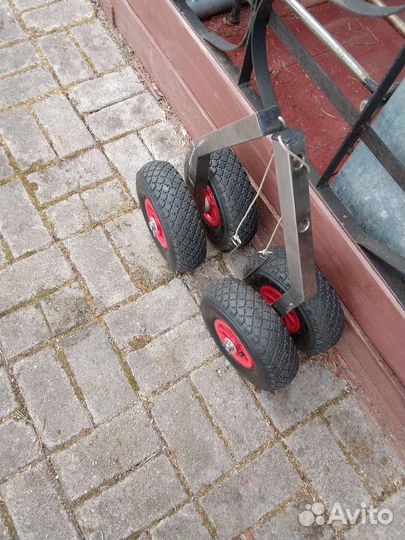 Транцевые колеса двойные