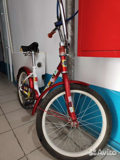 Детский велосипед бу 18